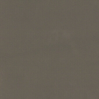 Leather fabric swatch, brownish-gray tone, matte texture with subtle grain and shading; sample labeled “turri > leather cat. lh > 1293p b”.